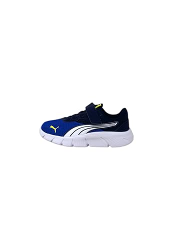 PUMA Unisex Baby FLEXFOCUS MODERN AC+ INF Sneaker, Vivid Blue White, 23 EU von PUMA