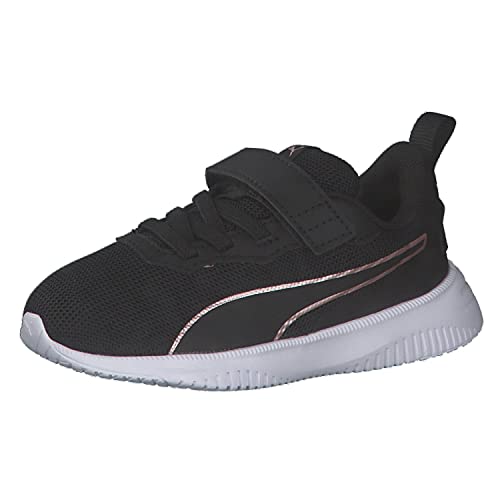 PUMA Unisex Kinder FLYER FLEX AC INF Sneaker, Schwarz (White-Rosegold-Black), 24 EU von PUMA