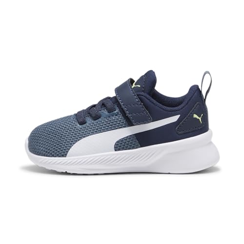 PUMA Jungen Unisex Kinder Flyer Runner V Inf Sneaker, Club Navy-Gray Skies White, 21 EU PUMA Jungen Unisex Kinder Flyer Runner V Inf Sneaker, Club Navy-Gray Skies White, 21 EU von PUMA