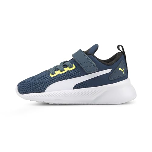 PUMA Unisex Kinder Flyer Runner V Inf Turnschuhe, Intense Blue Puma White Nrgy Yellow, 20 EU von PUMA