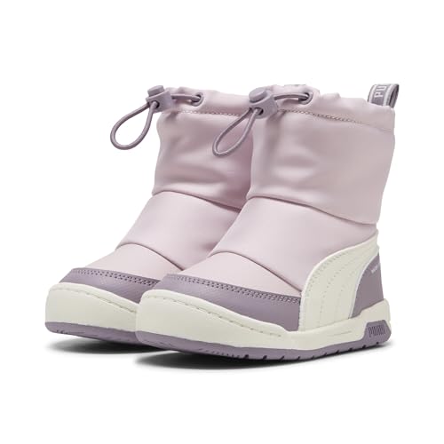 PUMA Unisex Baby MULTIFLEX 2 Boot AC INF Sneaker, Mauve Mist-WARM White-Plum Jam, 23 EU von PUMA