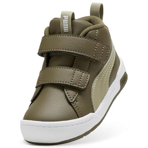 PUMA Unisex Baby MULTIFLEX 2 MID SL V INF Sneaker, Loden Green-LUX Army, 26 EU von PUMA