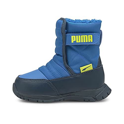 PUMA Unisex Baby Nieve Boot WTR AC Inf Sneaker, Future Blue-NRGY Yellow, 26 EU von PUMA