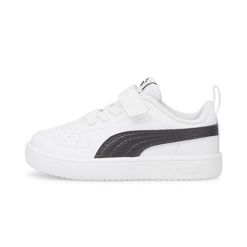 PUMA - Puma Rickie Ac Inf, Turnschuhe, Unisex-Kinder, Weiß Schwarz, 22 EU von PUMA