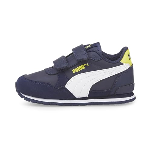 PUMA Unisex Kinder St Runner V3 Nl V Inf Turnschuhe, Peacoat Lemon Sherbert, 20 EU von PUMA