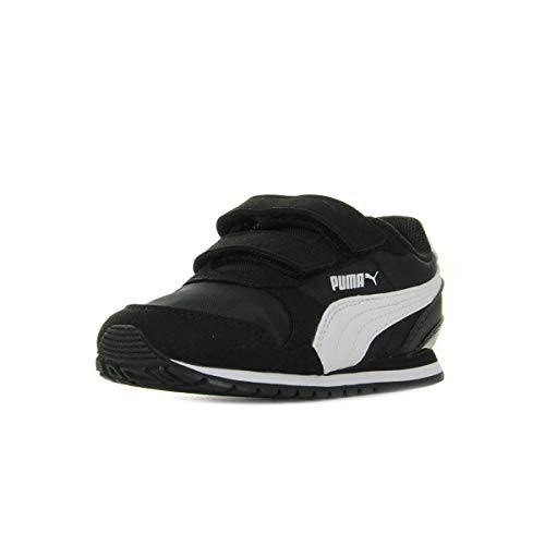 PUMA Unisex Baby ST Runner v2 NL V Inf Sneaker, Black White von PUMA