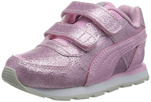 PUMA Unisex Baby Vista Glitz V Inf Leichtathletik-Schuh, Pink, 23 EU von PUMA