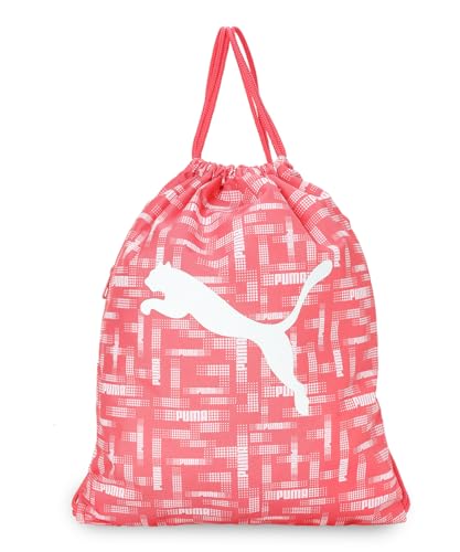 PUMA Unisex Beta Turnbeutel, Elektrisches Blush-Logo Pixel AOP, One Size von PUMA