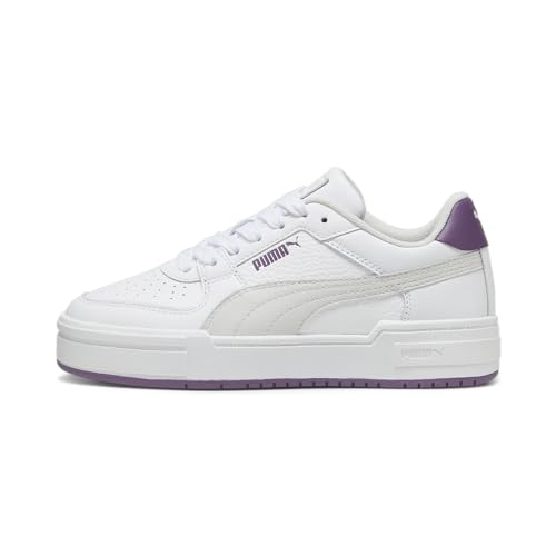 PUMA Unisex CA PRO Classic Sneaker, White-Feather Gray-Crushed Berry, 37 EU von PUMA