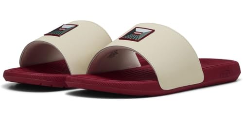 PUMA Unisex COOL CAT 2.0 GREENSIDE Schiebe-Sandalen, Alpine Snow-Dark Crimson, 38 EU von PUMA