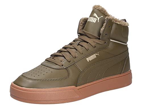 PUMA Unisex Caven Mid WTR Sneaker, Deep Olive-Deep Olive Team Gold-Pebble Gray, 39 EU von PUMA