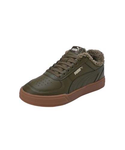 PUMA Unisex Caven WTR Sneaker, Deep Olive-Deep Olive Team Gold, 39 EU von PUMA