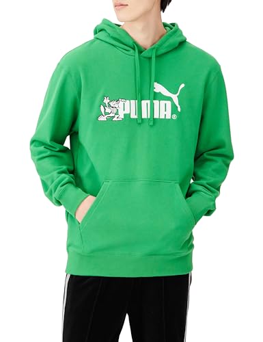 PUMA Unisex Classics No.1 Logo Celebration Hoodie Tr Sweatshirt, Archiv Grün, XL von PUMA