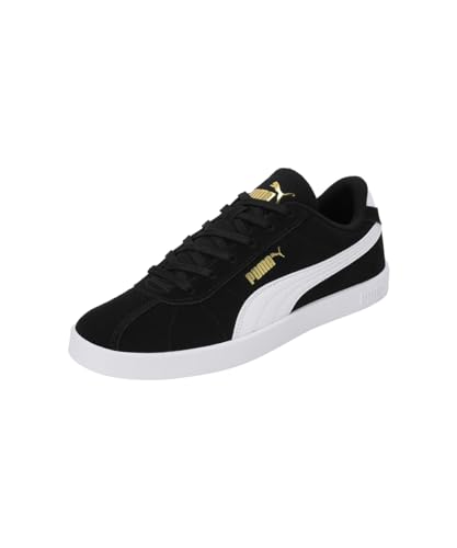 PUMA Unisex Club II Sneaker, Black White Gold, 37.5 EU PUMA Unisex Club II Sneaker, Black White Gold, 37.5 EU von PUMA