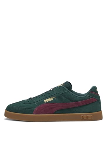 PUMA Unisex Club Ii Era Suede Sneaker, Green Terrain Ruby Shimmer, 38 EU von PUMA