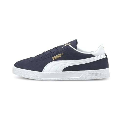 PUMA Puma Club┃Freizeitschuhe Unisex, Peacoat Puma White Puma Team Gold, 36 EU von PUMA