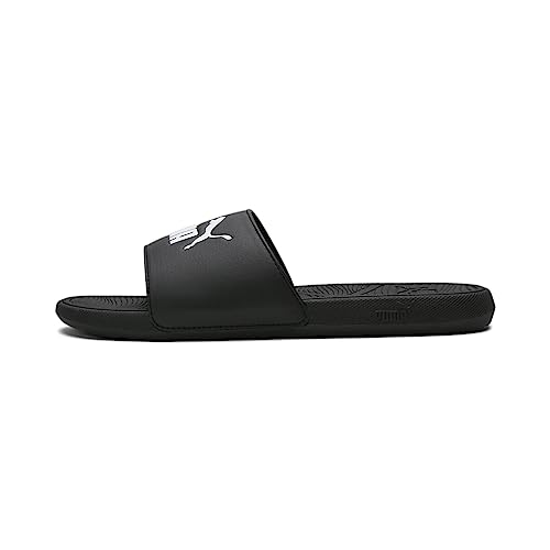 PUMA Unisex COOL CAT 2.0 Slide Sandal, Black White, 47 EU von PUMA