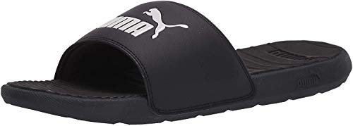 PUMA Unisex Cool Cat 2.0 Slide Schiebe-Sandalen, Schwarz White-White, 40.5 EU PUMA Unisex Cool Cat 2.0 Slide Schiebe-Sandalen, Schwarz White-White, 40.5 EU von PUMA