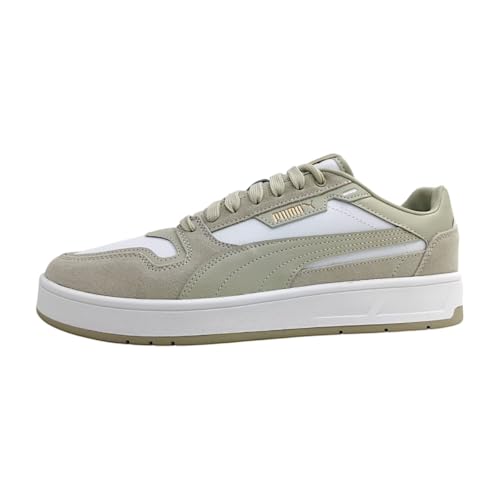 PUMA Unisex Court Classic Street SD Sneaker, White-Desert DUST Gold, 40.5 EU PUMA Unisex Court Classic Street SD Sneaker, White-Desert DUST Gold, 40.5 EU von PUMA
