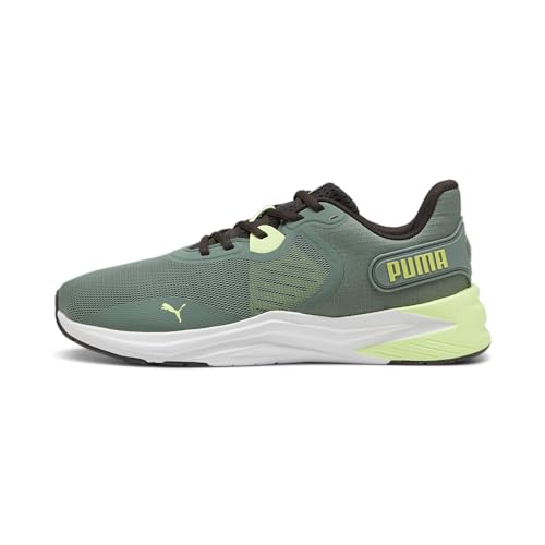 PUMA Unisex Disperse XT 3 Cross Trainer, Eucalyptus-Flat Dark Gray-Fizzy Apple, 47 EU von PUMA