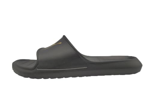 PUMA Unisex Divecat V2 Lite Cat Schiebe-Sandalen, Team Gold Schwarz, 37 EU von PUMA