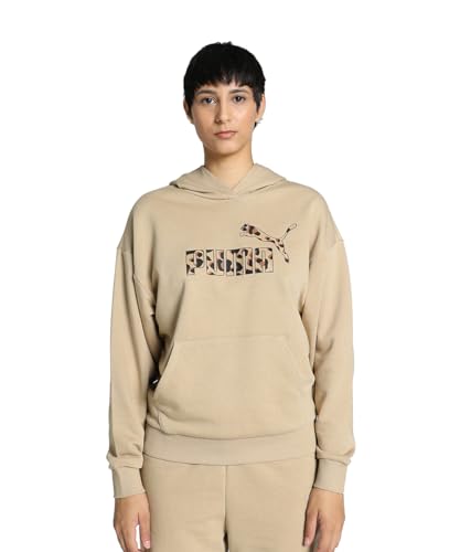 PUMA Unisex ESS+ Animal Hoodie Tr Schweiß, Prairie Tan, M von PUMA