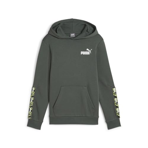 PUMA Unisex ESS Tape Camo Hoodie Tr B Schweiß, Mineralgrau, 152 von PUMA