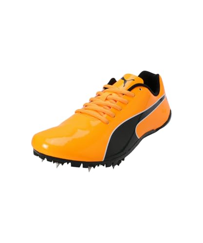 PUMA Unisex Evospeed PREP Sprint 3.5 Track and Field Shoe, Sun Stream Black White, 44 EU von PUMA