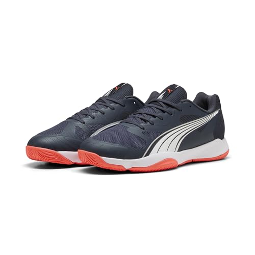 PUMA Unisex Eliminate Turbo Hallenturnschuh, Parisian Night White-Glowing RED, 49.5 EU von PUMA