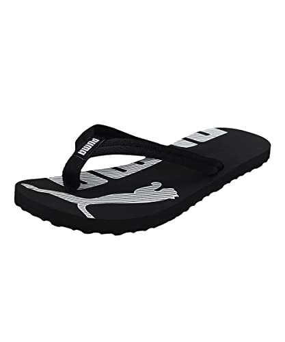 PUMA Unisex Epic Flip v2 Zehentrenner, Black-White, 37 EU von PUMA