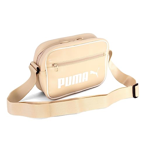 PUMA Unisex – Erwachsene Campus Reporter Mini Umhängetasche beige von PUMA
