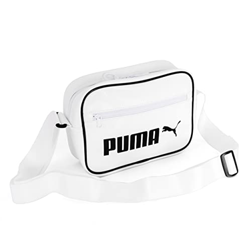 PUMA Unisex – Erwachsene Campus Reporter Mini Umhängetasche weiß von PUMA