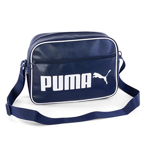 PUMA Unisex – Erwachsene Campus Reporter Messenger Bag Umhängetasche (navy) von PUMA