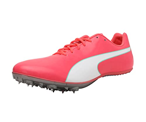 PUMA Unisex Evospeed Sprint 10 Leichtathletikschuhe, Ignite Pink Silver, 40.5 EU von PUMA