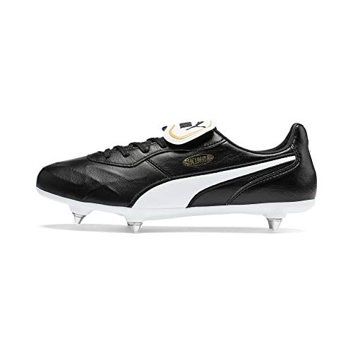 PUMA Unisex King Top SG Fußballschuhe, Black White, 40 EU PUMA Unisex King Top SG Fußballschuhe, Black White, 40 EU von PUMA