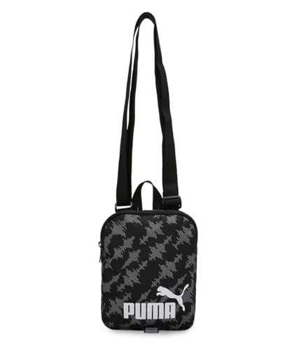 PUMA Unisex Erwachsene Phase Printed Portable Bag Schultertasche, Black-Letter Camo von PUMA