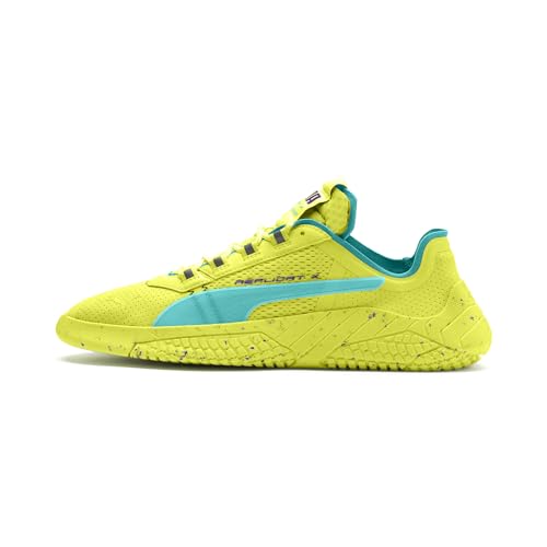 Puma Unisex-Erwachsene Replicat X Fluro Sneaker, Gelb (Fizzy Yellow-Blue Turquoise-Purple Glimmer 02) von PUMA