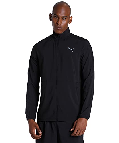PUMA Unisex Erwachsene Run Favourite Woven Running Jacket Men Laufjacke, Black, M von PUMA
