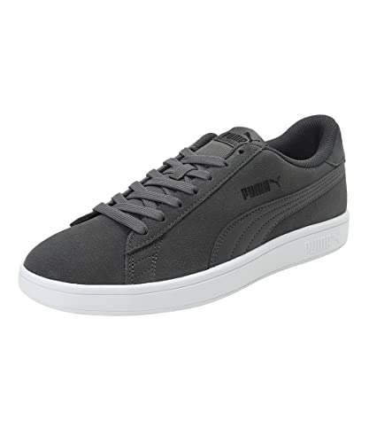 PUMA Unisex SMASH V2 Low-Top Trainers, CASTLEROCK-PUMA BLACK-PUMA WHITE, 42.5 EU von PUMA