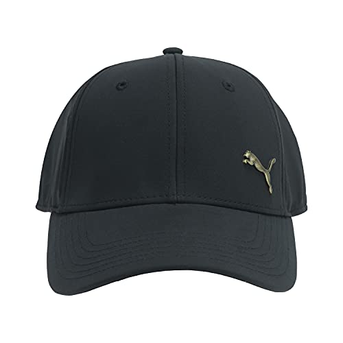 PUMA Unisex-Erwachsene Evercat Alloy Stretch Fit Cap Baseballkappe, schwarz/Gold, L/XL von PUMA