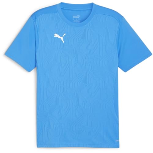 PUMA Unisex-Erwachsene teamFINAL Training Jersey Performance-T-Shirt, Ignite Blue Silver, XL von PUMA