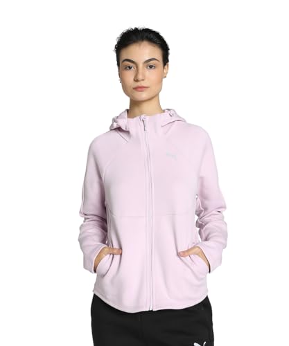 PUMA Unisex Evostripe Fz Hoodie Schweiß, Grape Mist, S von PUMA