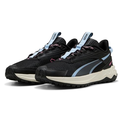 PUMA Unisex Extend Lite Trail Straßen-Laufschuh, Black Haute Tropic, 45 EU von PUMA