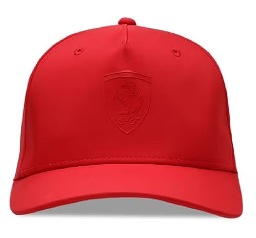 PUMA Unisex Ferrari Pro Baseball Cap Baseballkappe, Rosso Corsa, Einheitsgröße von PUMA