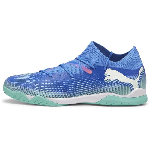 PUMA Unisex Adults Future 7 Match IT Soccer Shoe, BLUEMAZING-PUMA White-Electric Peppermint, 44.5 EU von PUMA