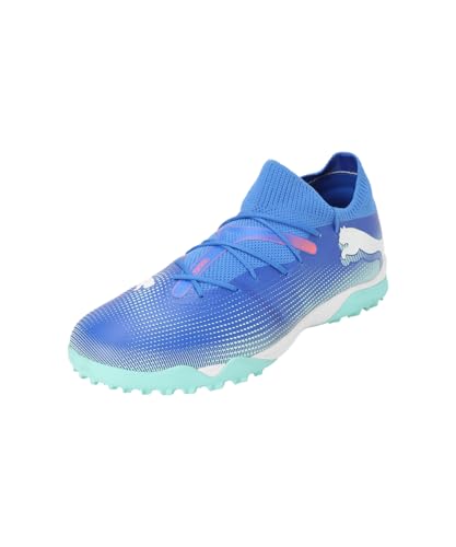 PUMA Unisex Future 7 Match TT Soccer Shoe, Bluemazing White-Electric Peppermint, 41 EU von PUMA