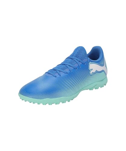PUMA Unisex Future 7 Play TT Soccer Shoe, Hyperlink Blue-Mint White, 47 EU PUMA Unisex Future 7 Play TT Soccer Shoe, Hyperlink Blue-Mint White, 47 EU von PUMA