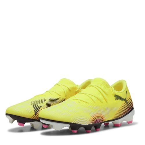 PUMA Unisex Future 8 Match Low FG/AG Fussballschuh, Yellow ALERT Black-Sun Struck, 40.5 EU von PUMA