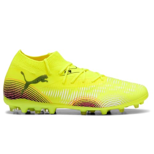 PUMA Unisex Future 8 Match MG Fussballschuh, Yellow ALERT Black-Sun Struck, 39 EU von PUMA