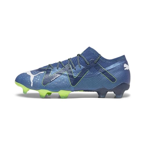 PUMA Unisex Future Ultimate Low Fg/Ag Leichtathletik-Schuh, Mehrfarbig (Persian Blue White Pro Green), 39 EU von PUMA